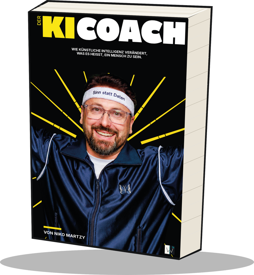 Das Buch „Der KI-Coach